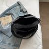 Women Crossbody Bag Vintage Shoulder Bag Multi-Layer Pocket Denim Bag