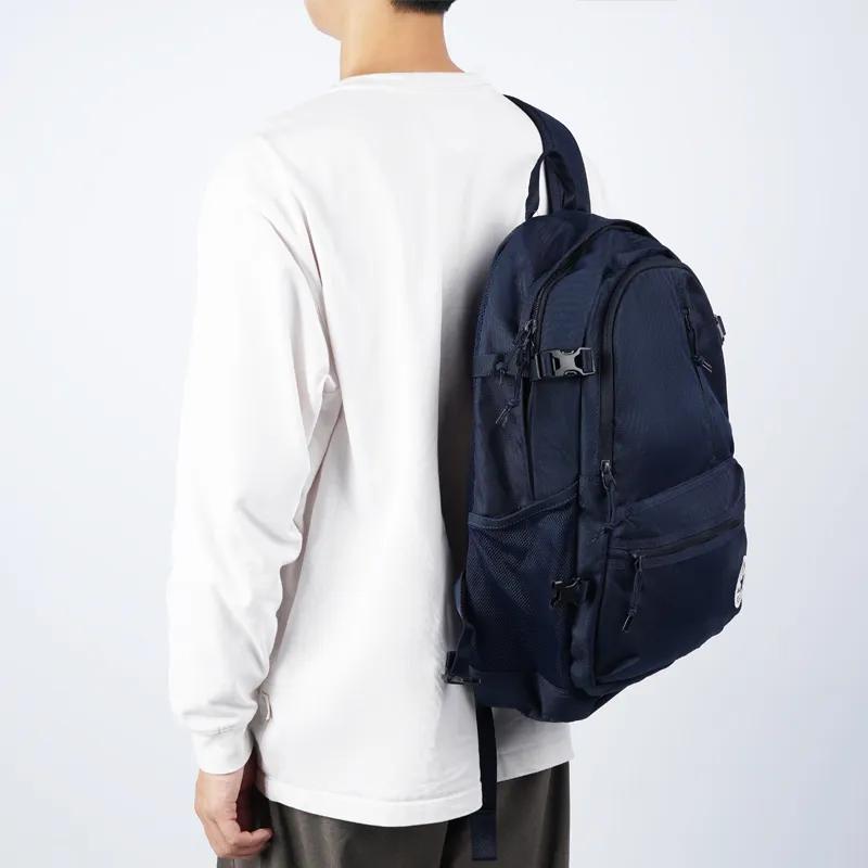 Converse Recycled Polyester Backpack Unisex Obsidian Blue (Unisex) Backpacks 10021138 A02
