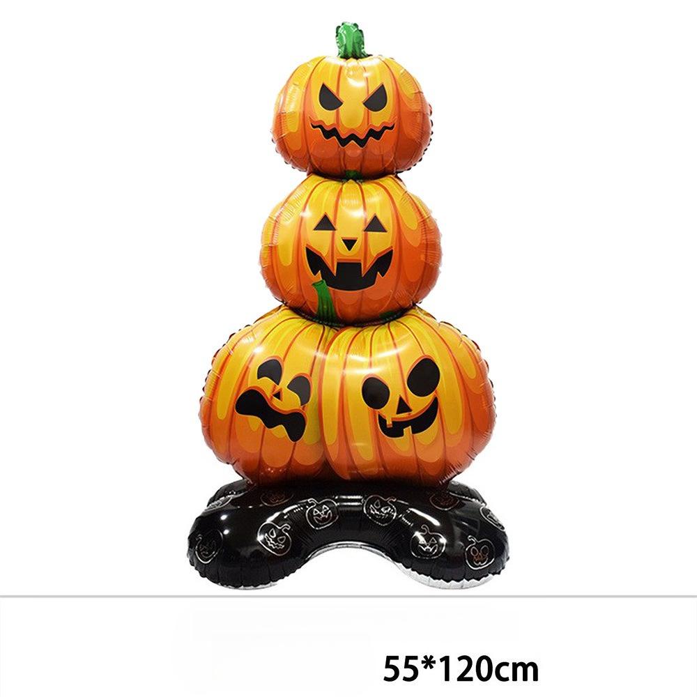 

Giant Halloween Inflatable Decoration - Stacked Pumpkins Design, Indoor/Outdoor Party Decor, Festive Holiday Gift,Halloween Decorations