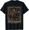Sjovt Hør Her Hør Her Den Sjove Tante Er Ankommet Ridderkat T-shirt