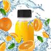 10 Pcs 4 OZ Plastic Juice Bottles, Reusable Bulk Beverage Containers, Comes Black lid, for Juice, Milk and Other Beverages