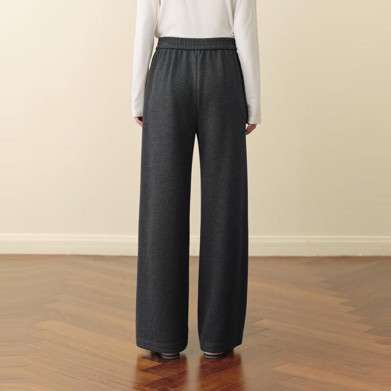 SEIFINI Relaxed Straight-Leg Knit Pants for Women
