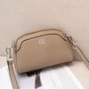 Cowhide Niche Versatile Women's Bag Shoulder Messenger Bag Simple and Fashionable Women's Bag Zipper Small Shell
