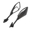 2PCS Motorcycle Rearview Mirror Clear View Wide Vision Shockproof Handlebar Side Mirror for Motorbike