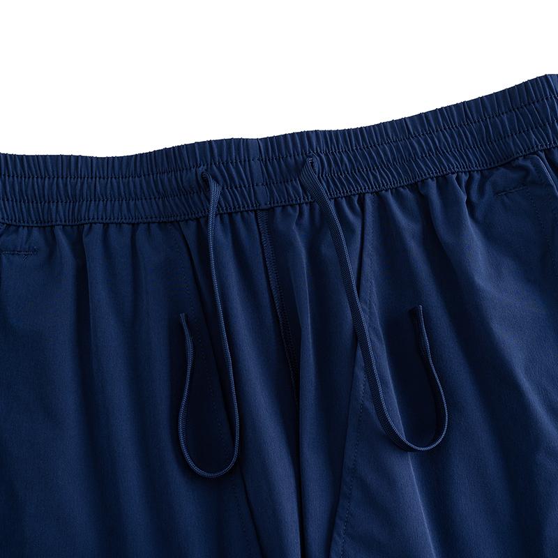 Anta Basketball Culture Woven Sports Shorts Ice Feel Five-Point Pants Men shorts Deep-Navy-Blue 952621311-2