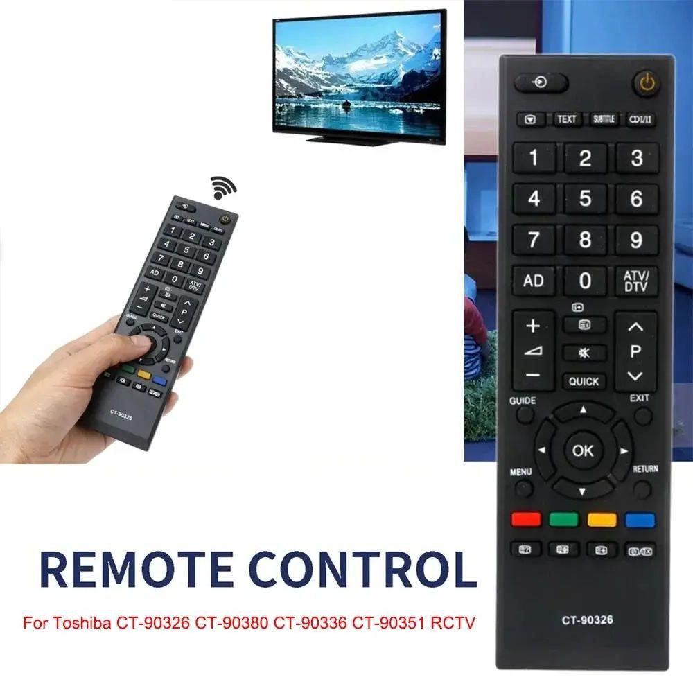 Universal Black Remote Control For Toshiba CT-90326 CT-90380 CT-90336 CT-90351 RCTV Replacement