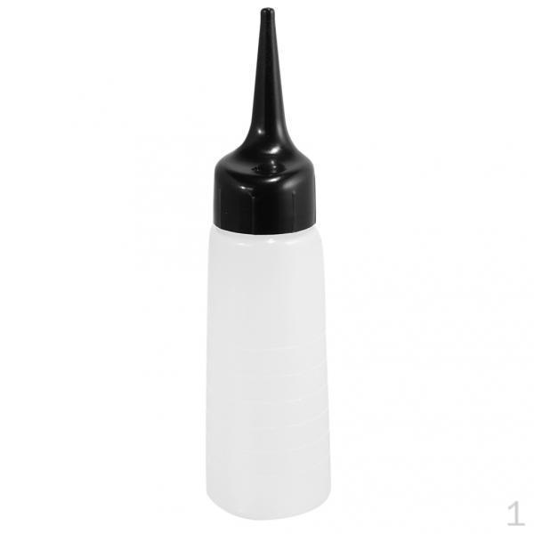 2x Plastic Salon Hair Dye Coloring Applicator Hairdressing Tint Bottle