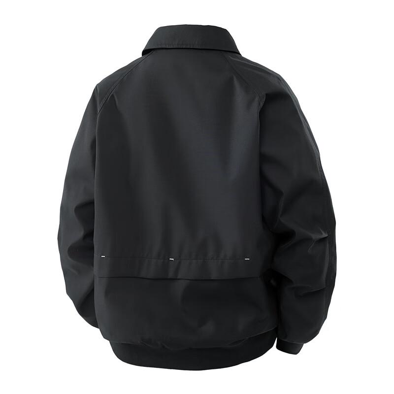 ROMON Men's Casual Turn-down Collar Jacket