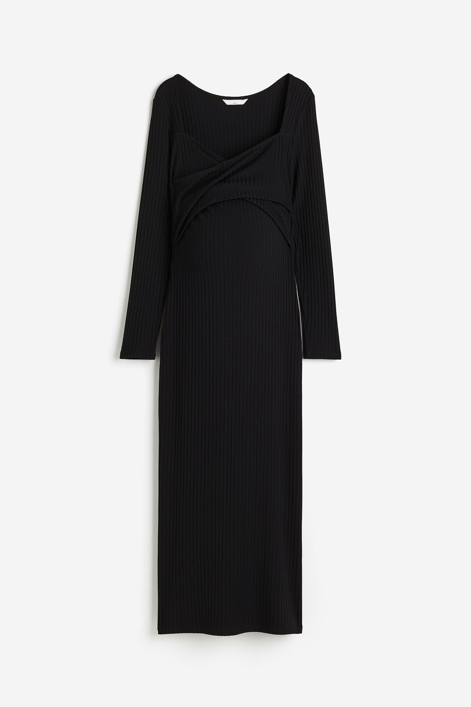 

Платье для кормления MAMA в рубчик