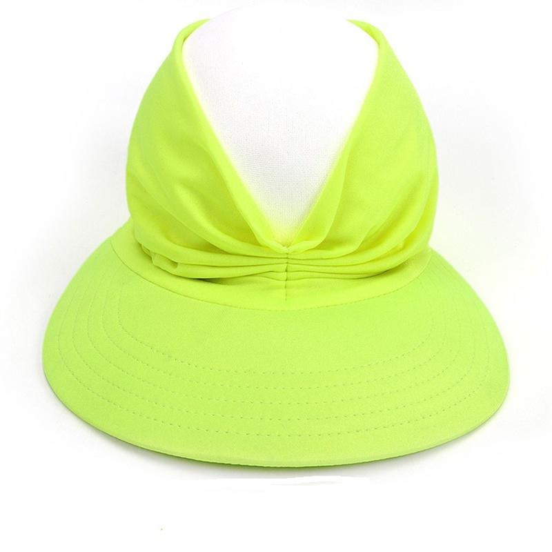 1Pc New Style Hat for Women Sun Visor Hats Female Anti-ultraviolet Empty Hat UV Protection Hot Summer Outdoor Beach Caps