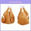Plush Chicken Leg Cap For Adults And Kids Fun Chicken Thigh Headpiece In Stock