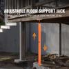 SucceBuy House Floor Jack Adjustable Support Beam Basement Jack Post Pole for Leveling Lift Steel Telescoping Jack Support