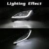 LED Car Front Bumper Fog Lamp Assembly For Hyundai Elantra GT I30 2012 2013 2014 2015 2016 DRL Fog Covers Daytime Running Lights