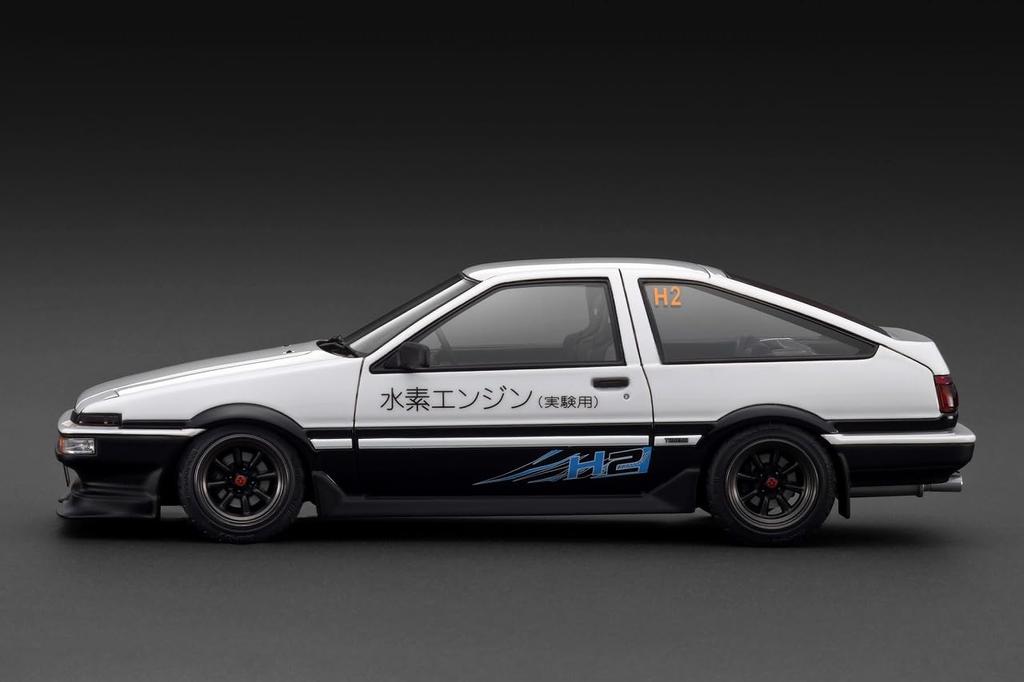 Ignition Model Toyota Sprinter Trueno 3Dr H2 Finished Model IG3809 TK.Company 1/18 (AE86)