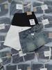 High-Waisted Retro A-Line Spicy Girl Denim Skirt for Women - Slimming, Elastic, Anti-Exposure, Hip-Hugging Skirt (1887)