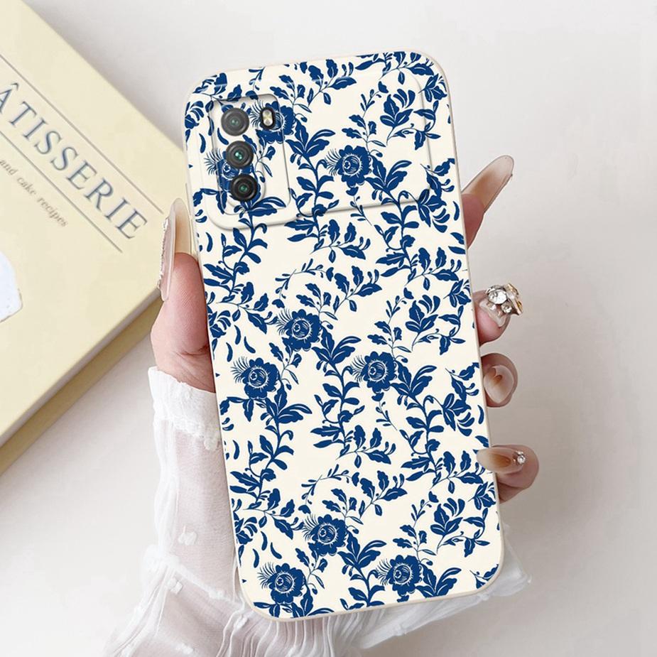 For Xiaomi Poco M3 Case PocoM3 Pro Luxury Candy Painted Cover Soft Silicone Phone Case For Xiaomi Poco M3 Pro 5G Back Cover Bags