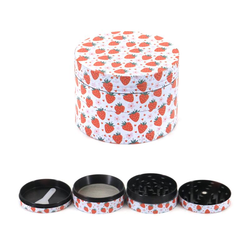 50Mm Metal Gorilla Herb Grinder 4-Layers Manual Spice Pepper Mill Mortar Raw Grass Grinder Cigarette Smoking Accessories