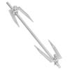 Stainless Steel Rotating Chicken Roasting Fork Grilled Chicken Fork Fryer Accessories Grill Tool