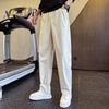 Super Large Size Spring and Summer Straight Casual Pants Men's High-end Trendy Sweatpants New Ruffian Handsome Trend Thin Pants