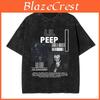 Vintage Fashion 2026 Summer Spring Rapper Lil Peep Crybaby Album Graphic Tshirt Men Women Hip Hop Fashion Pop Music Streetwear