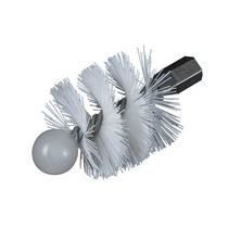 Kit de ramonage à poêle ribitech - herisson ronds en nylon 100 mm