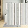 Geometric Lines Shower Curtain Colorful Stripe Printing Waterproof Bathroom Decor Polyester Fabric Curtains With 12 Pcs Hooks