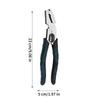 9 In 1 Wire Stripper High Carbon Steel Nail Puller/ Wire Cutter/ Wire Stripper/ Wire Crimper Cutting Pliers elbow Wire strippers