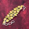 Yellow Triplet Opal, Citrine Bracelet, 925 Solid Sterling Silver Gemstone Jewelry, Handmade Bracelet, For Memorial Day