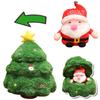 Latest Enjoyable Hot Xmas Series Plush Doll Pillow Elk Santa Tree Combined Plush Toy Home Decor Designed For Boys Plus Girls Xmas Present
