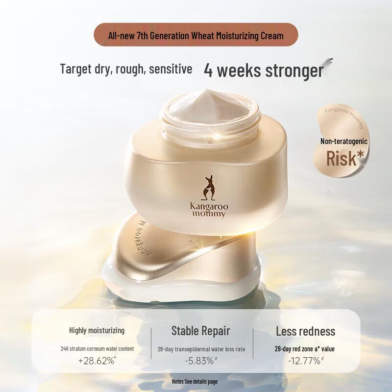 Kangaroo Mommy Wheat Hydrating & Moisturizing Face Cream