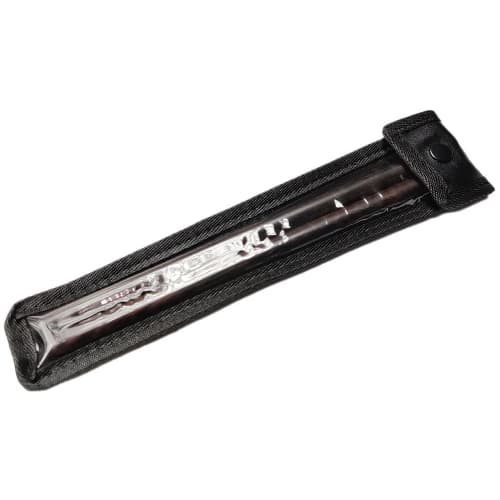 R-STYLE Authentic Taiko Drum Set with Natural Ebony and Purple Sandalwood, Black Grain, Premium Japanese Taiko Drum Sticks (30cm)