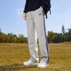 paul frank Men's Autumn Trendy Side Stripe Straight Leg Casual Sport Pants