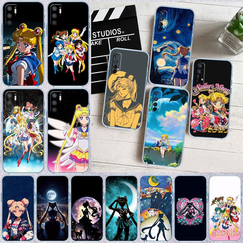 S-Sailors-Wallpaper M-Mond Transparente Handyhülle für Motorola Moto Edge 20 30 40 50 S30 Fusion Ultra Pro Neo Lite