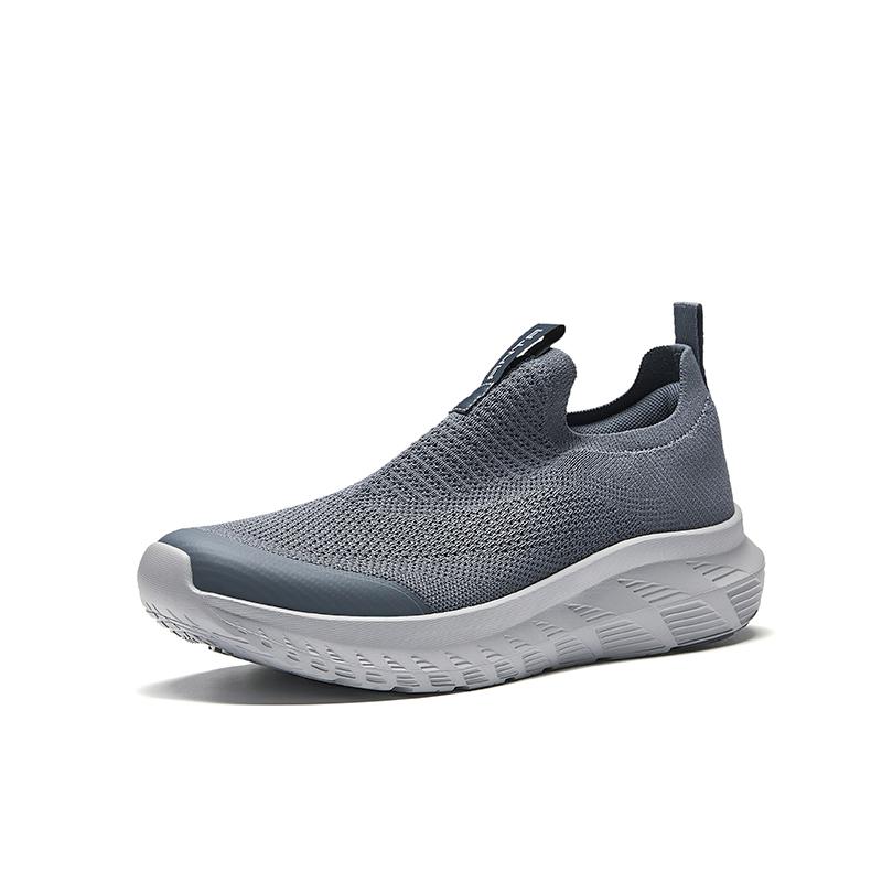 Anta Textile, Synthetic Leather Low top Versatile All Purpose Training Shoes Men's Smoke Coal Gray 112537703-5