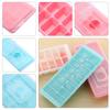 16 Cavity Jelly Freezer Kitchen Plastic Maker Box Ice Tray With Lid Jelly Freezer Cube Mold