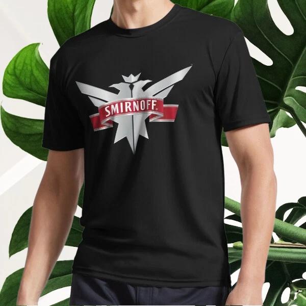 New Smirnoff logo Active T-Shirt Logo T-Shirt Funny Size S to 5XL XXXXL