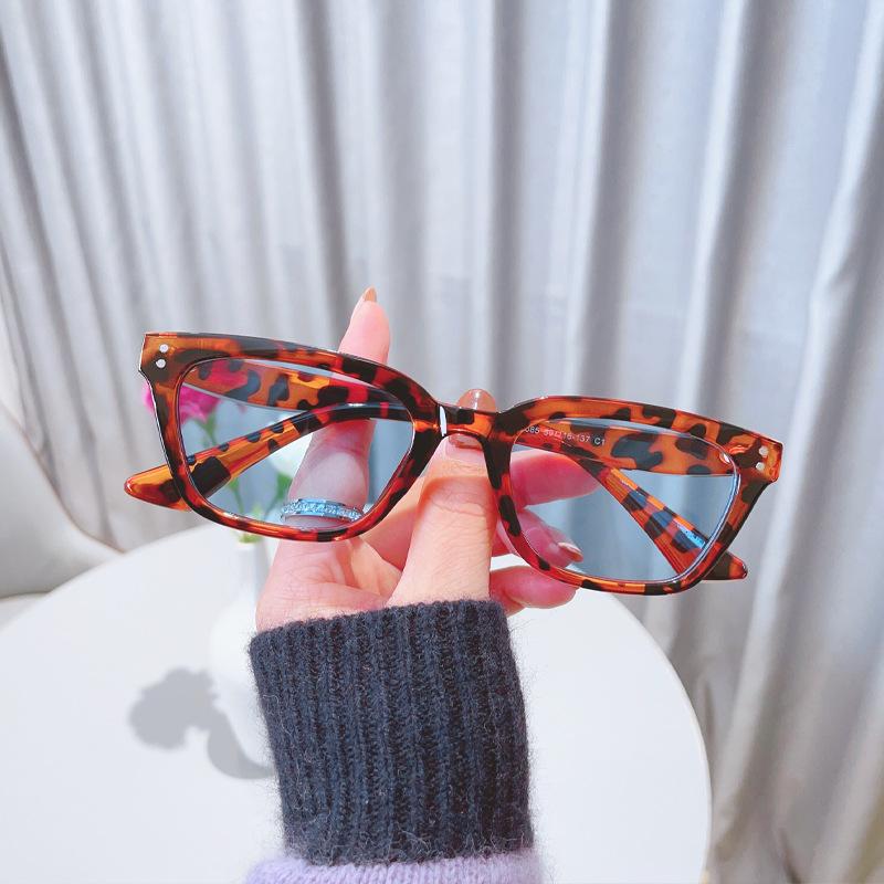 JYL TS Plain Frame Sunglasses Women UV Protection Fashion 98085