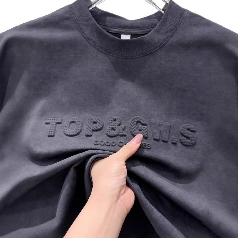 2025 Modă Bărbați Tie-Dye Gât Rotund Mânecă Scurtă Tricou Casual - Stil de Cuplu Versatil și la Modă