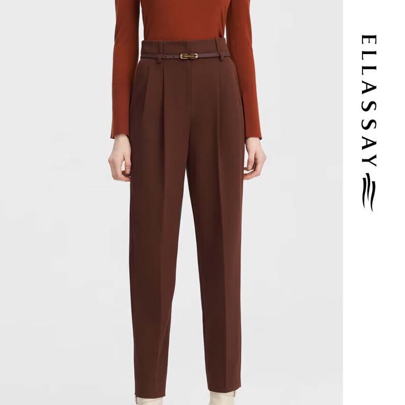 

ELLASSAY Женские брюки-сигареты с высокой посадкой и облегающего кроя S