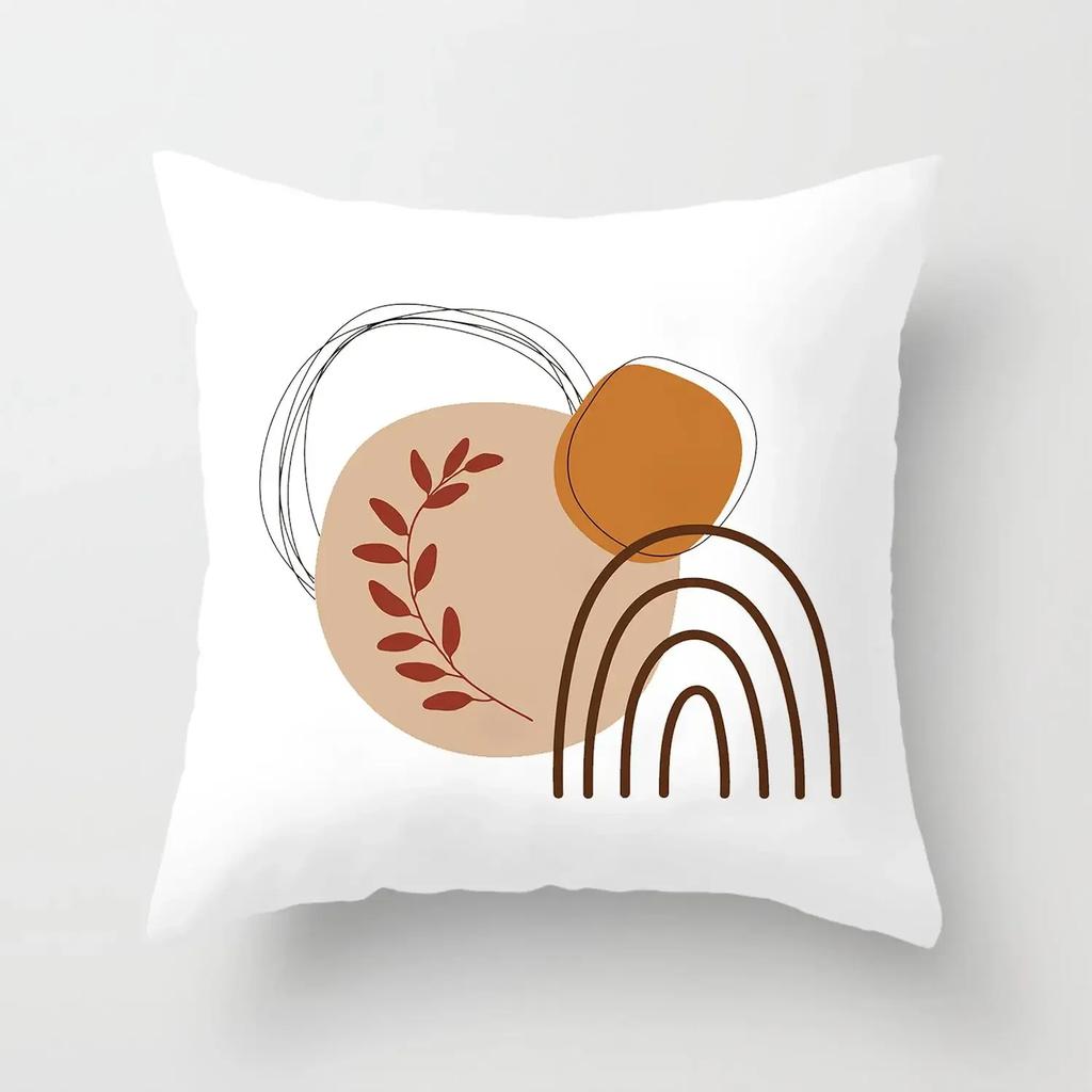 Home Sofa Chair Decor Pillowcase Modern Abstract Painting Pillowcase Geometric Cushion Cover