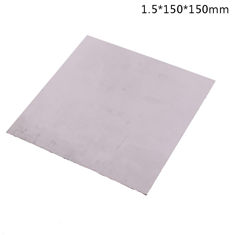 1Pc 304 Stainless Steel Square Plate Polished Plate Laser Cutting Thick 1Mm 1.5Mm 2Mm 3Mm 0.8Mm 0.5Mm