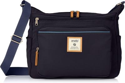 Shoulder Bag A4 Multiple Storage CINNAMON GTM0334Z Navy [Anello Grande]