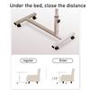 Adjustable Bedside Laptop Table With Wheels Foldable Mobile Computer Desk Small Table Study Desk Simple Lazy Wood Bed Side Table Sofa Side Table