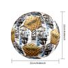 Ronaldo's Argentina's Messi: Legend Motion Soccer Ball Size 5 Football Machine Sewn Indoor/Outdoor Training and Matches