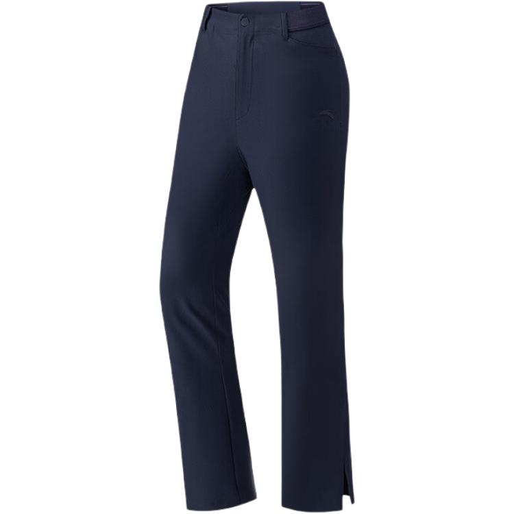 Anta Plain Mid-Rise Breathable Casual Versatile Sports Pants Women bottoms 162627513-3 S