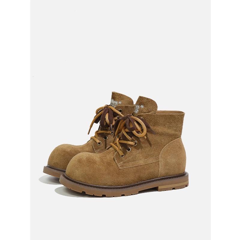 Platform Martin Boots Women's Autumn New Classic Outdoor Hiking Shoes Women's Thick Heel Versatile Martin Short Boots Women