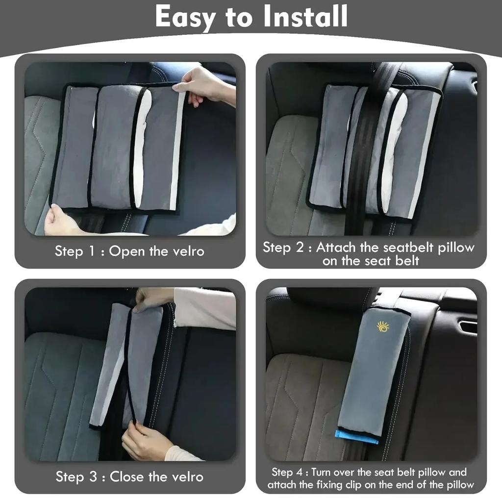 Seatbelt Covers For Kids, Seat Belt Cover Pad, Seat Belt Pillow In Car, Kids Seat Belt Cushion, Car Seat Strap Pads,