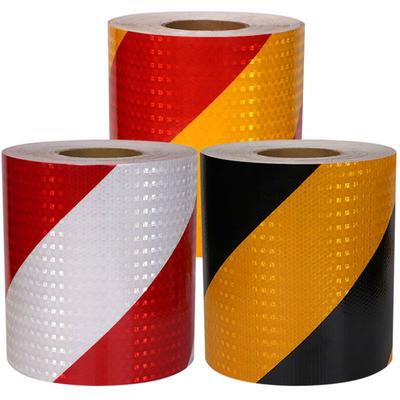 Taśma odblaskowa samoprzylepna 5cm/10cm/15cm/20cm Twill lewo lub prawo Paski dwukolorowe Wodoodporne Naklejki odblaskowe bezpieczeństwa