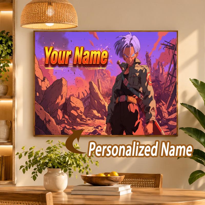 Trunks Custom Name Diamond Painting Personalized 5D Full Drill DIY Diamond Art Home Decor