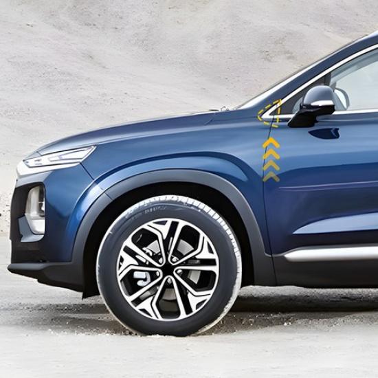 Left Fender Pillar Trim Mirror Corner Molding For  20-23 Hyundai Santa Fe EV